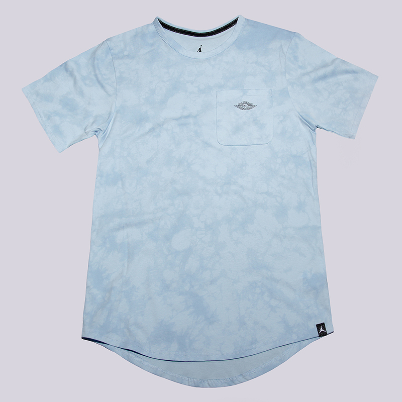 мужская голубая футболка Jordan True Fadeaway  843098-458 - цена, описание, фото 1